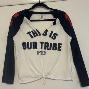 Cleveland Indians/Guardians long sleeve cropped tshirt